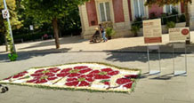 La tradición de las alfombras de flores en Esplugues