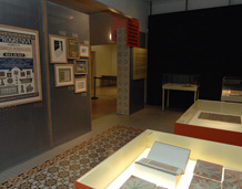 Inauguració de la nova exposició a Can Tinturé: Catifes de Ciment