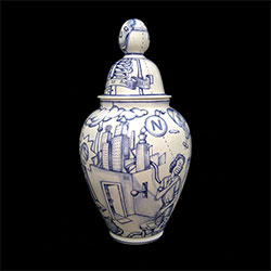 Biennal ceramic Angelina Alós collection