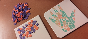 Taller de trencadís al Esplulab