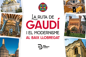 La Rajoleta, punt d’aturada de la nova ruta de Gaudí i el Modernisme del Baix Llobregat